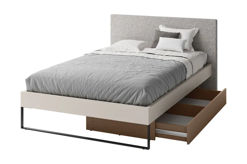 Sigmana Møbelsæt til Soveværelse - Lysegrå/Brun/Beige - Møbler - Møbelsæt - Møbelsæt til soveværelse