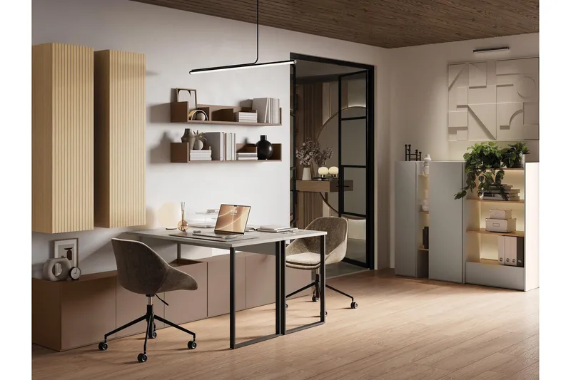 Sigmana Møbelsæt til Stue - Lysegrå/Brun/Beige - Møbler - Møbelsæt - Møbelsæt til stuen