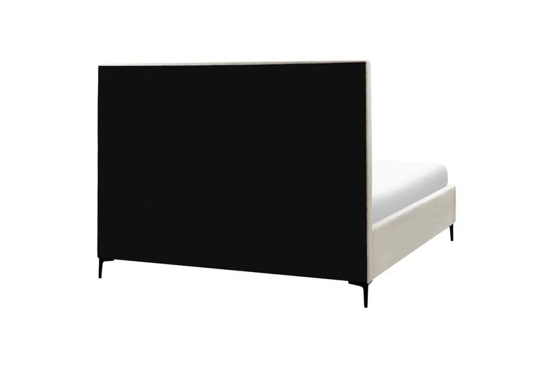 Soveværelsesæt Sezanne Hvid/Sort, 180x200 cm, Bouclé - Hvid/Sort, 180x200 cm, Bouclé - Møbler - Møbelsæt - Møbelsæt til soveværelse