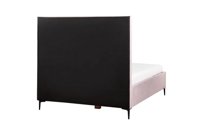 Soveværelsesæt Sezanne Rosa/Sort, 140x200 cm, Fløjl - Rosa/Sort, 140x200 cm, Fløjl - Møbler - Møbelsæt - Møbelsæt til soveværelse