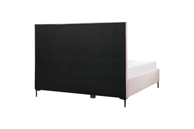 Soveværelsesæt Sezanne Rosa/Sort, 180x200 cm, Fløjl - Rosa/Sort, 180x200 cm, Fløjl - Møbler - Møbelsæt - Møbelsæt til soveværelse