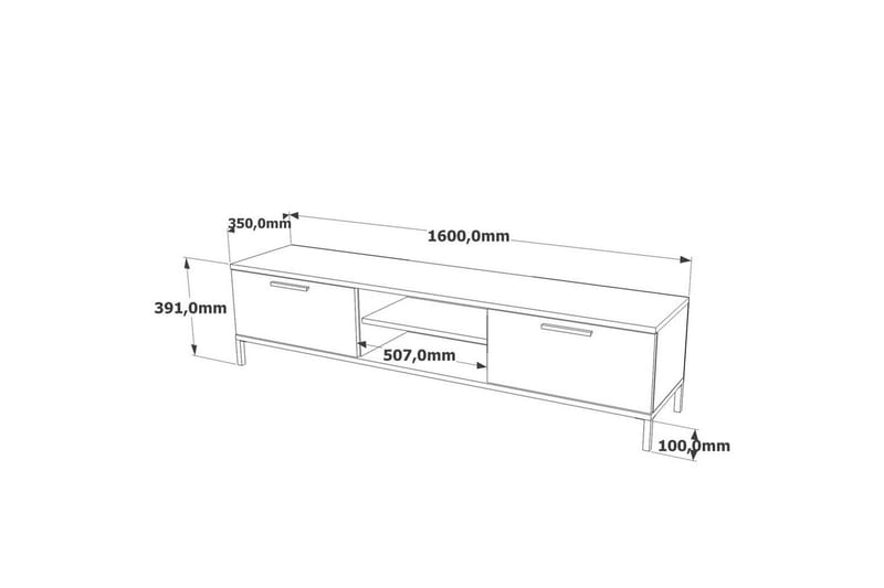 Stuemøbel Sæt Galloway Atlantisk Fyr / Antracit - Grå - Møbler - Møbelsæt - Møbelsæt til stuen