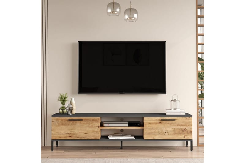 Stuemøbel Sæt Galloway Atlantisk Fyr / Antracit - Grå - Møbler - Møbelsæt - Møbelsæt til stuen