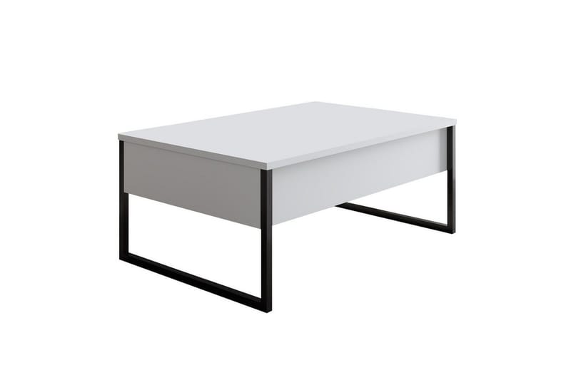 Stuemøbel Sæt Masafumie Sæt Hvid / Sort - Hvid / Sort - Møbler - Møbelsæt - Møbelsæt til stuen