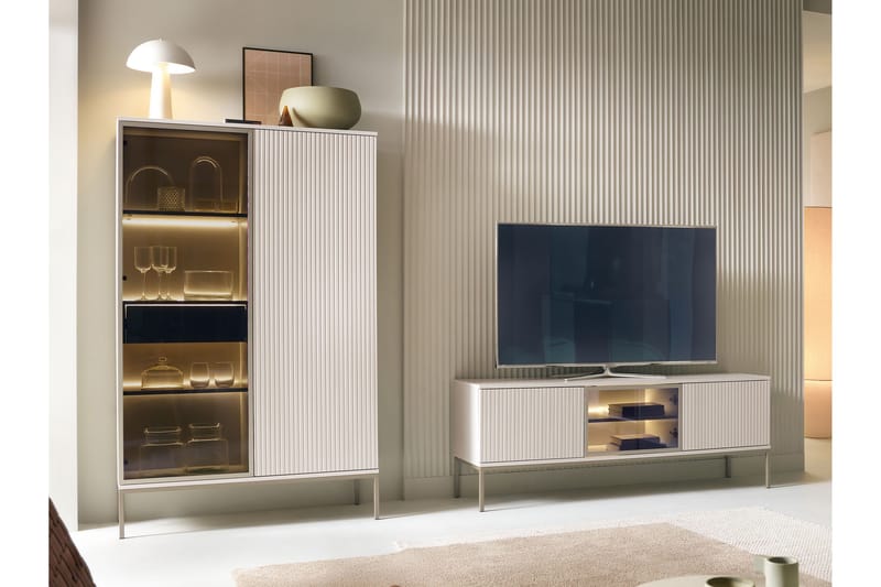 Tenorio Møbelsæt Til Stue - Beige - Møbler - Møbelsæt - Møbelsæt til stuen