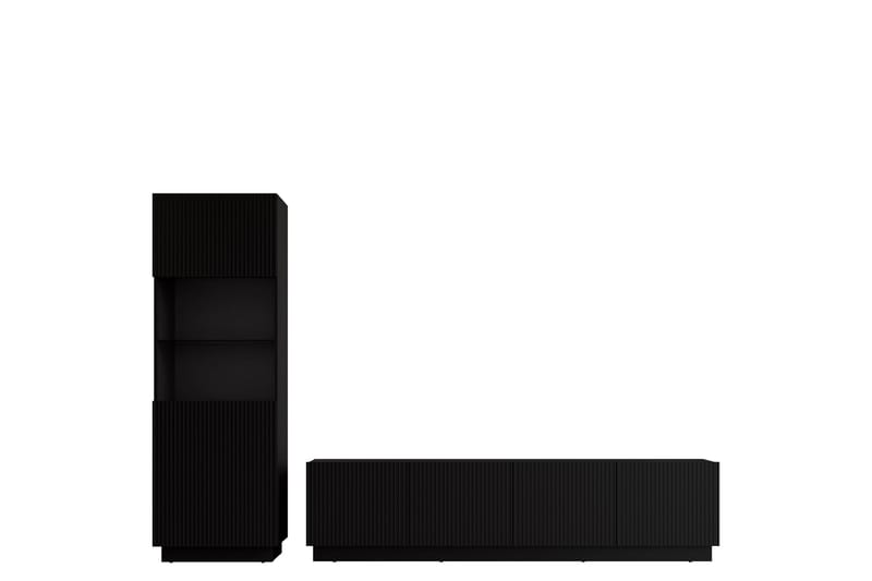 Torvalen Møbelsæt Til Stue, Sort