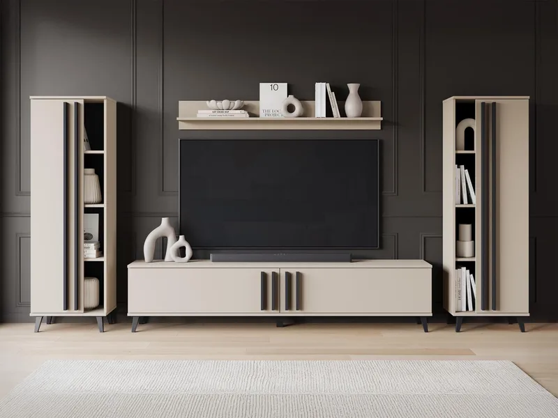 Torvos Møbelsæt til stue - Beige - Møbler - Møbelsæt - Møbelsæt til stuen