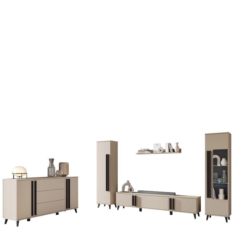 Torvos Møbelsæt til stue - Beige - Møbler - Møbelsæt - Møbelsæt til stuen