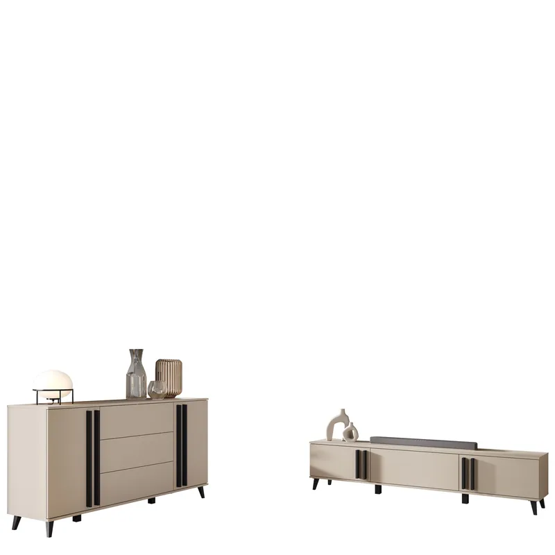 Torvos Møbelsæt til stue - Beige - Møbler - Møbelsæt - Møbelsæt til stuen