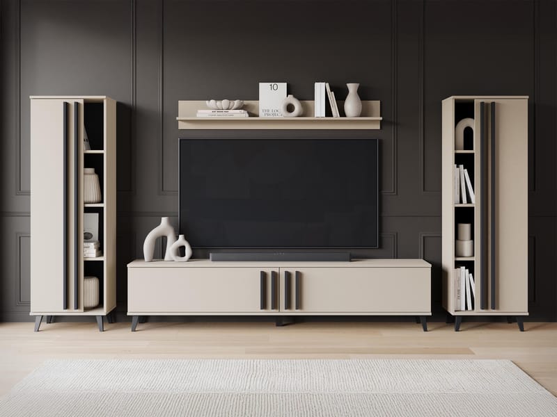 Torvos Møbelsæt til stue - Beige - Møbler - Møbelsæt - Møbelsæt til stuen