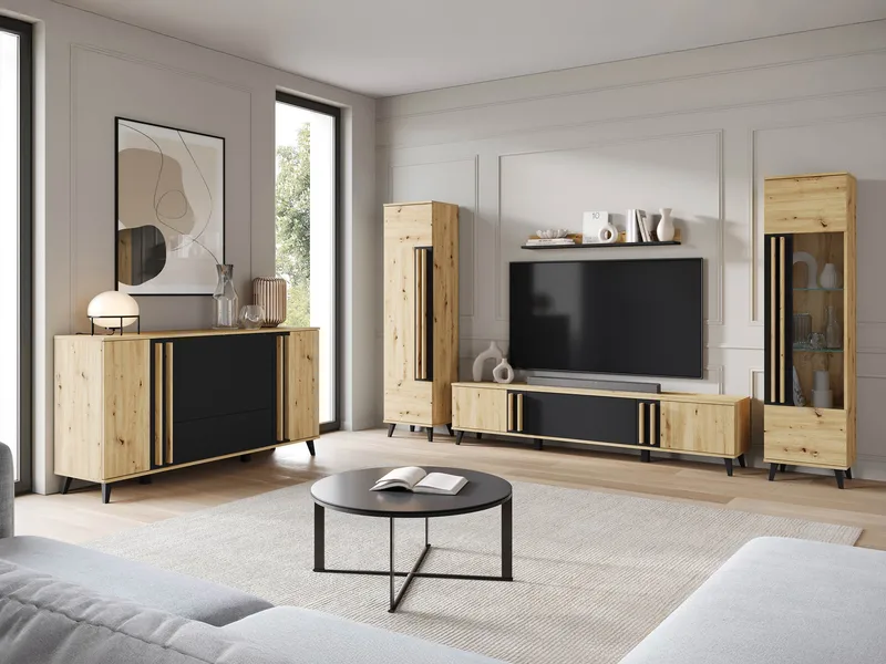 Torvos Møbelsæt til stue - Brun/Sort - Møbler - Møbelsæt - Møbelsæt til stuen