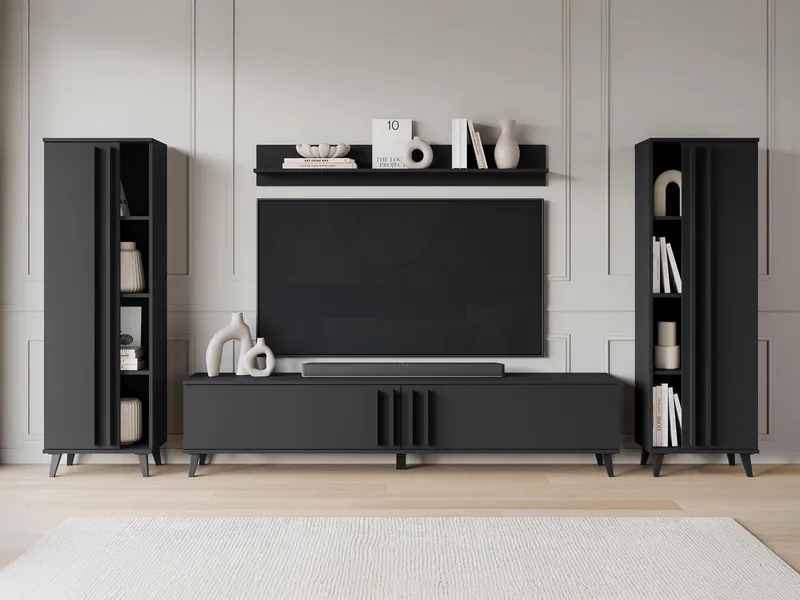 Torvos Møbelsæt til stue - Sort - Møbler - Møbelsæt - Møbelsæt til stuen