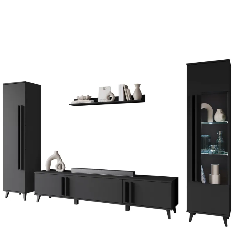 Torvos Møbelsæt til stue, Sort