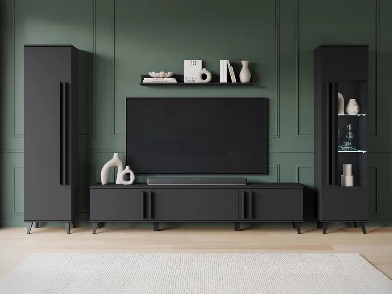 Torvos Møbelsæt til stue - Sort - Møbler - Møbelsæt - Møbelsæt til stuen