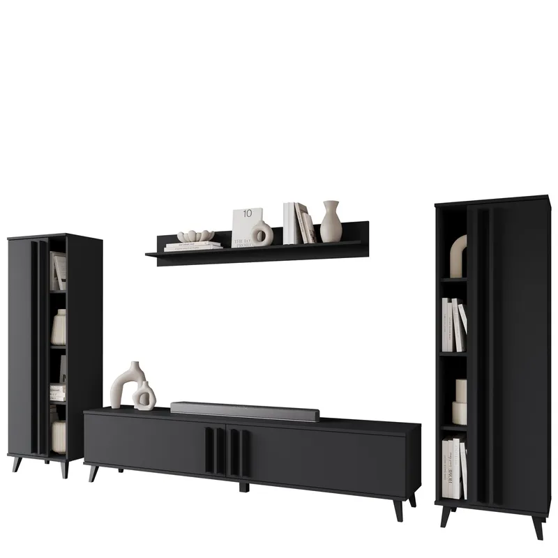 Torvos Møbelsæt til stue, Sort