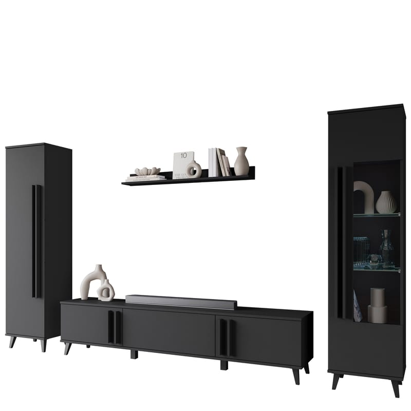 Torvos Møbelsæt til stue, Sort