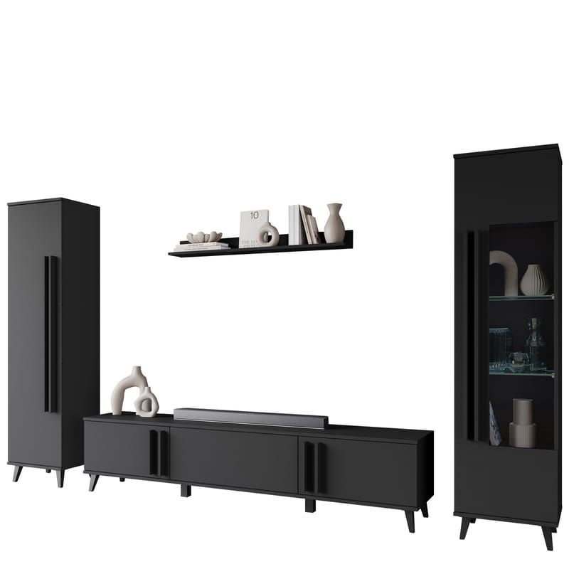 Torvos Møbelsæt til stue - Sort - Møbler - Møbelsæt - Møbelsæt til stuen