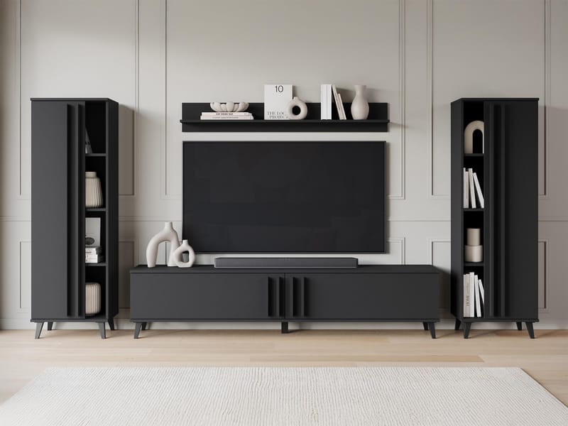 Torvos Møbelsæt til stue - Sort - Møbler - Møbelsæt - Møbelsæt til stuen