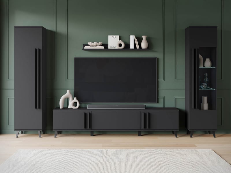 Torvos Møbelsæt til stue - Sort - Møbler - Møbelsæt - Møbelsæt til stuen