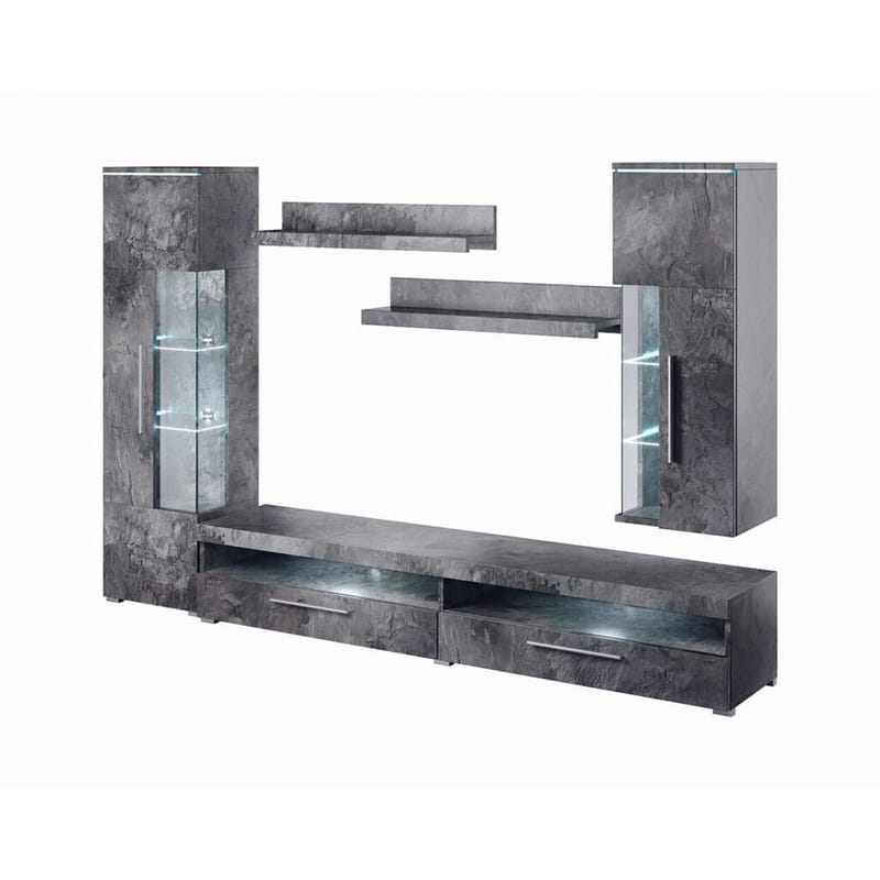 Væg enhed Indien, Skifer, 285 cm