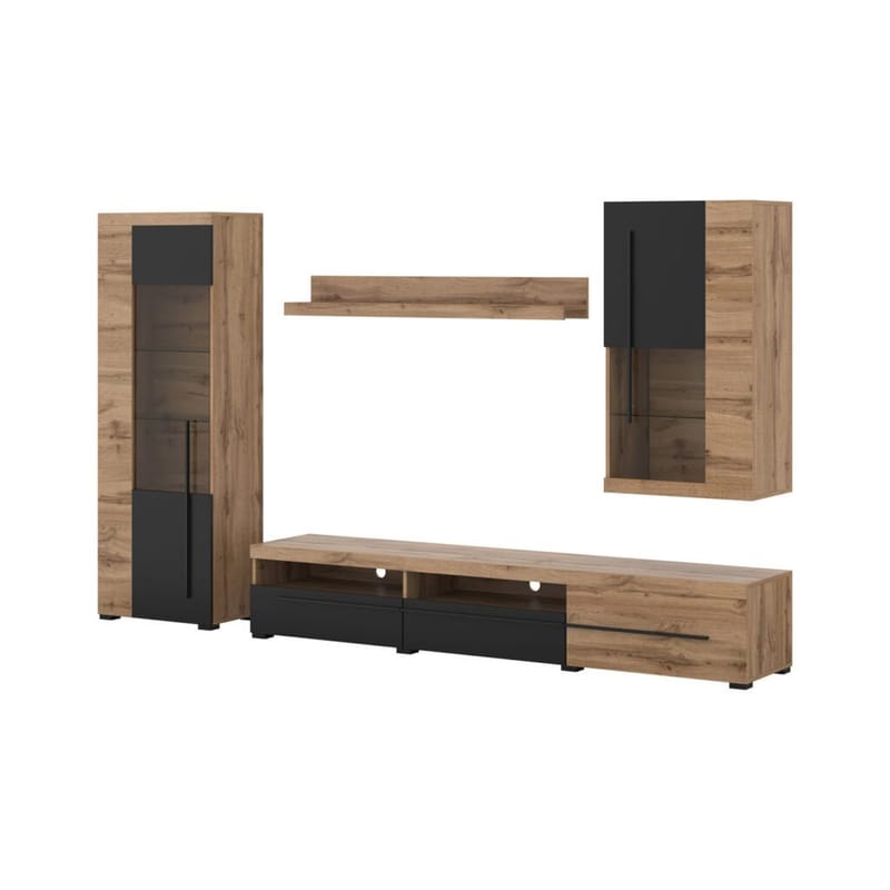 Væg enhed Roger 4 dele, Wotan Eg