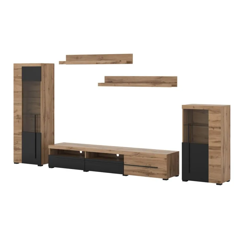 Væg enhed Roger 5 dele, Wotan Eg