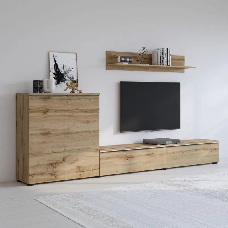 Væg enhed Tana - Wotan Eg - Møbler - Møbelsæt - Møbelsæt til stuen