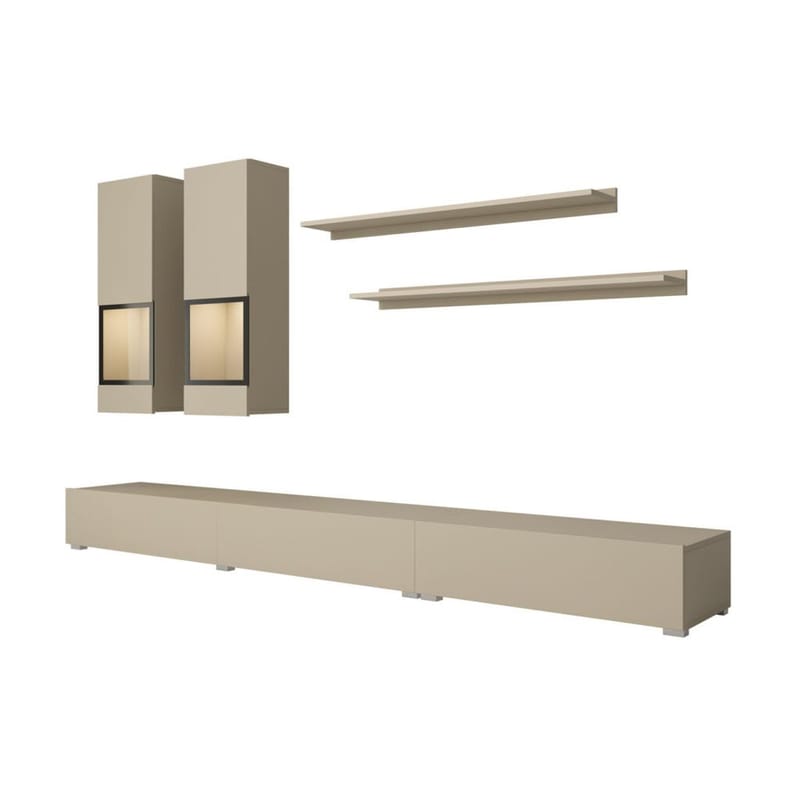 Vægskab Baros, Lys Beige