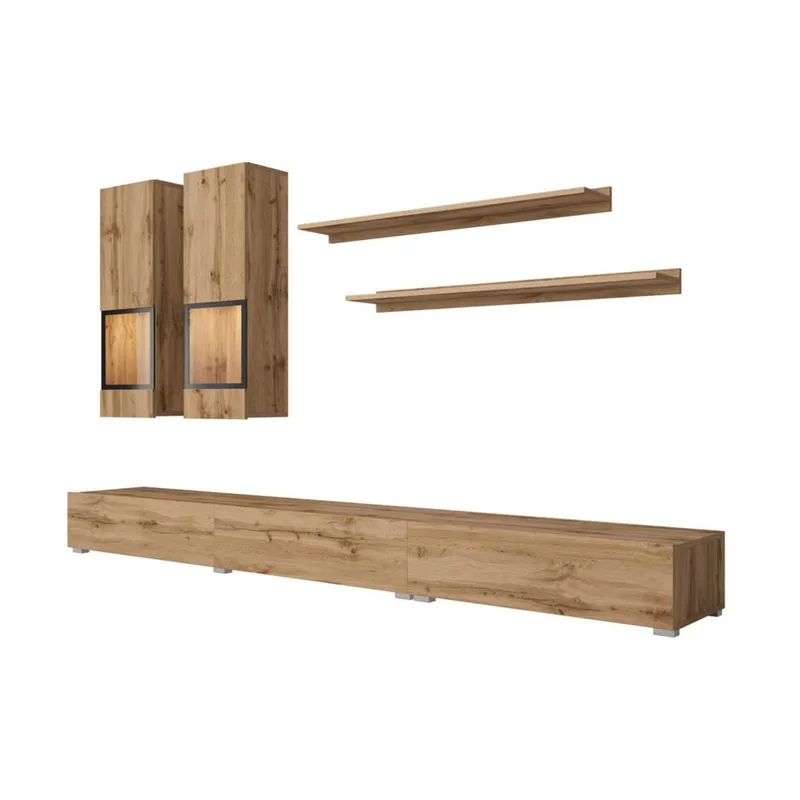 Vægskab Baros - Wotan Eg - Møbler - Møbelsæt - Møbelsæt til stuen