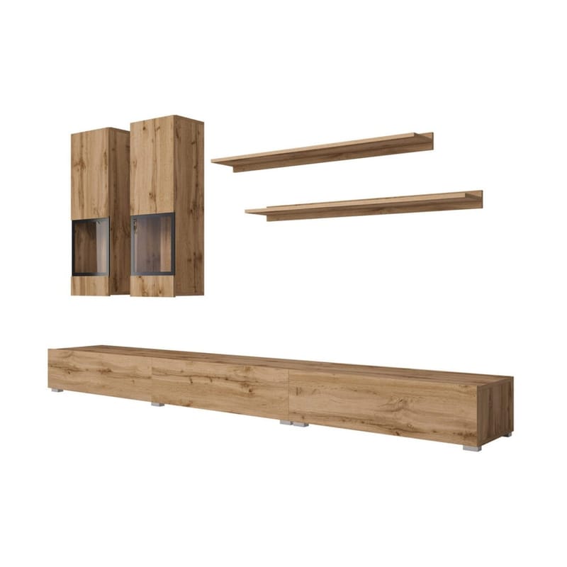 Vægskab Baros - Wotan Eg - Møbler - Møbelsæt - Møbelsæt til stuen