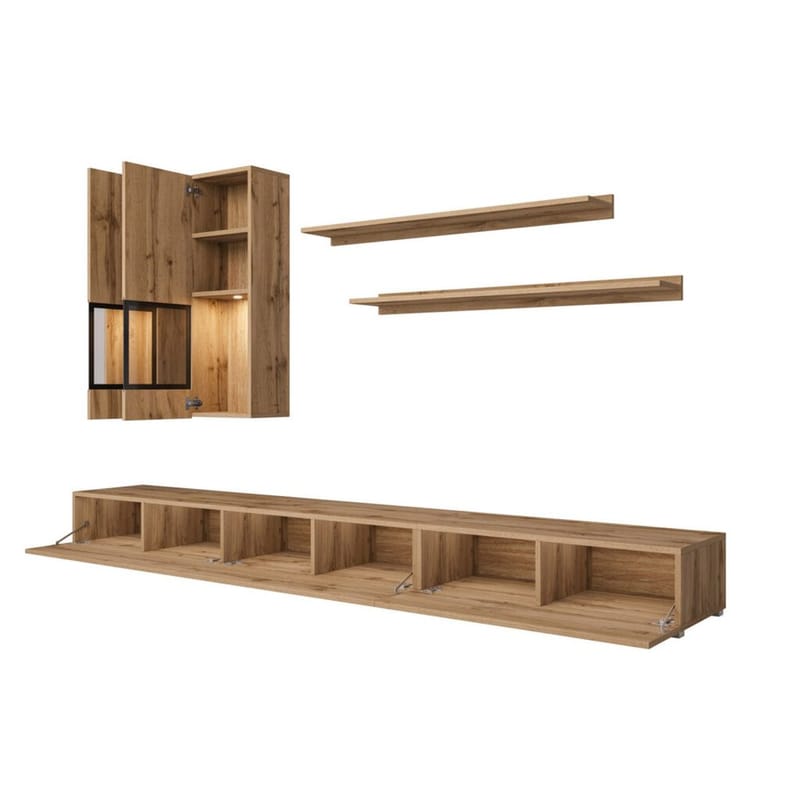 Vægskab Baros - Wotan Eg - Møbler - Møbelsæt - Møbelsæt til stuen