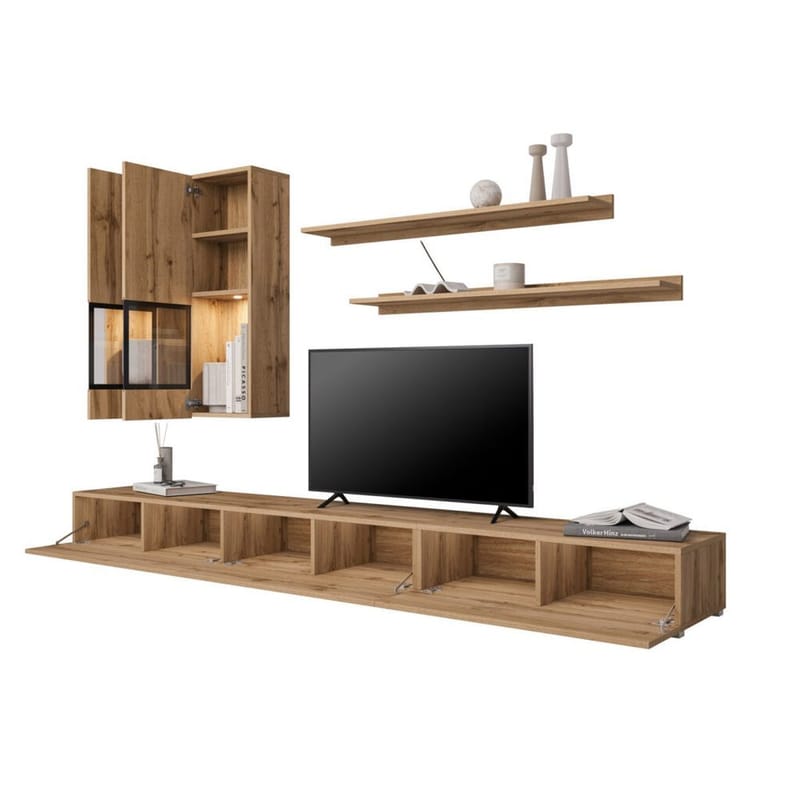 Vægskab Baros - Wotan Eg - Møbler - Møbelsæt - Møbelsæt til stuen