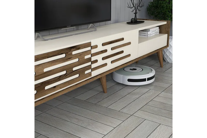 Valensiya Møbelsæt til Stue, Valnød/Creme