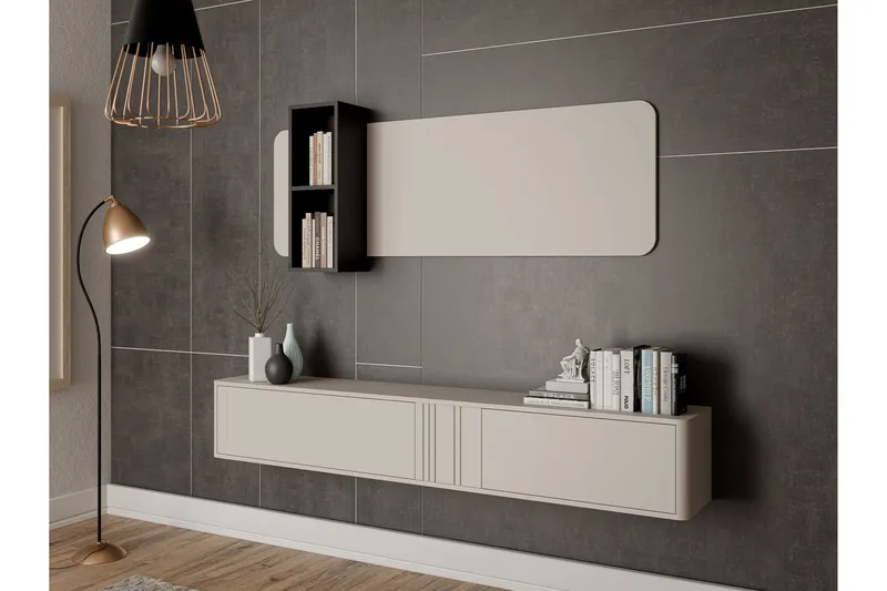 Zalricus Møbelsæt Til Stue - Beige - Møbler - Møbelsæt - Møbelsæt til stuen