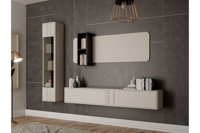 Zalricus Møbelsæt Til Stue - Beige - Møbler - Møbelsæt - Møbelsæt til stuen