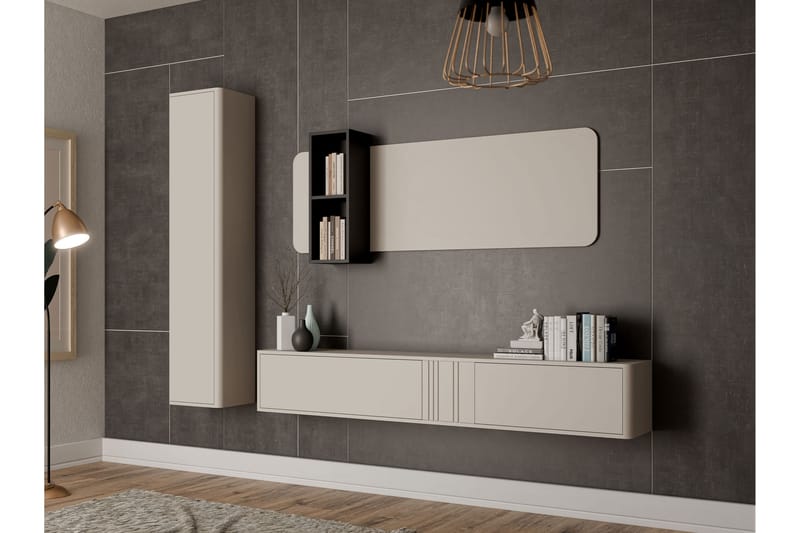 Zalricus Møbelsæt Til Stue - Beige - Møbler - Møbelsæt - Møbelsæt til stuen