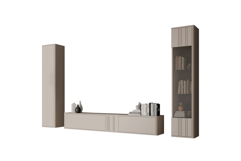 Zalricus Møbelsæt Til Stue, Beige