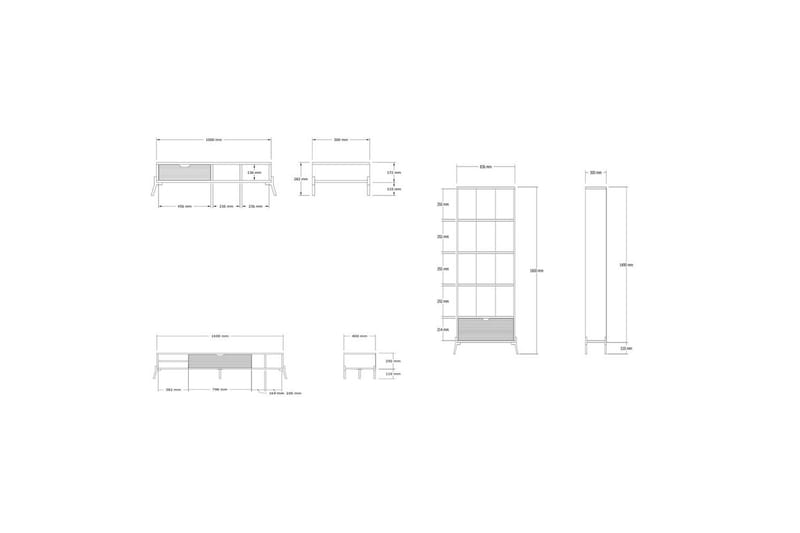 Zenric Møbelsæt til Stuen - Natur - Møbler - Møbelsæt - Møbelsæt til stuen
