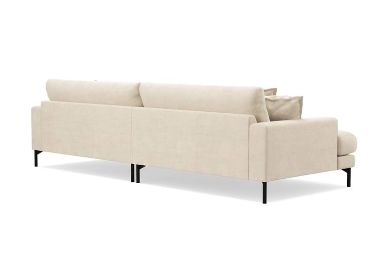 Menard Premium 5-personers dyb sofa i chenille - Beige - Møbler - Sofaer