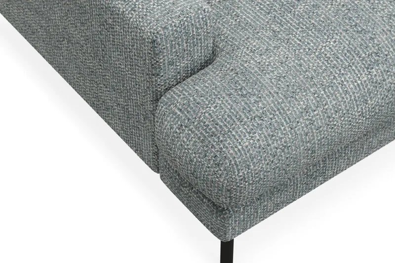 Menard Premium 5-seters Dyp Sofa i Chenille - Grå/Blå - Møbler - Sofaer