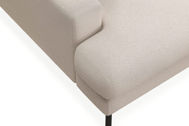 Menard Premium 5-seters Dyp Sofa i Bouclé - Lys Beige - Møbler - Sofaer