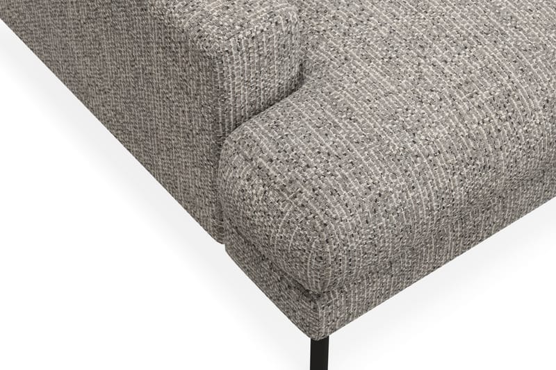 Menard Premium 5-seters Dyp Sofa i Chenille - Grå - Møbler - Sofaer
