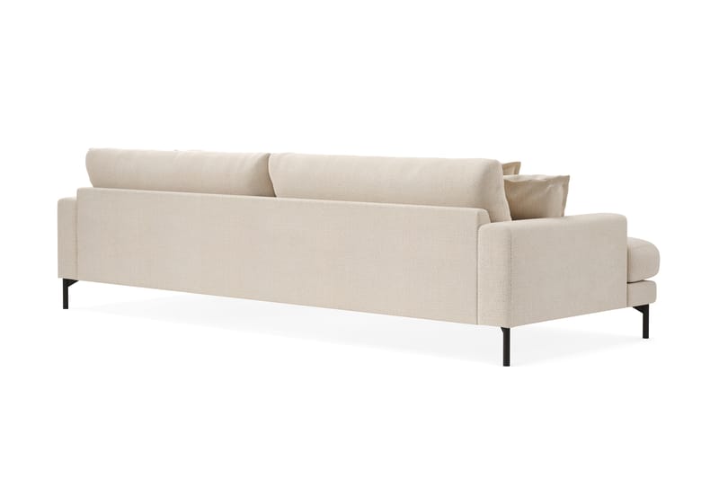 Menard Premium 5-seters Dyp Sofa i Chenille - Lys Beige - Møbler - Sofaer