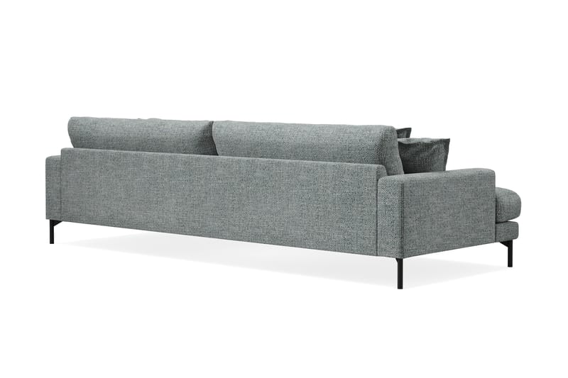 Menard Premium 5-seters Dyp Sofa i Chenille - Grå/Blå - Møbler - Sofaer