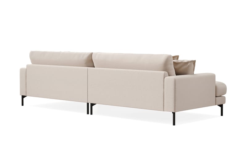 Menard Premium 5-seters Dyp Sofa i Bouclé - Lys Beige - Møbler - Sofaer