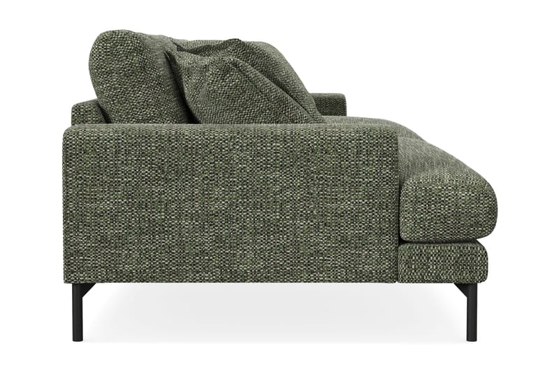 Menard Premium 5-personers dyb sofa i chenille - Grøn - Møbler - Sofaer