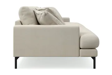 Menard Premium 5-personers dyb sofa i stof - Beige - Møbler - Sofaer