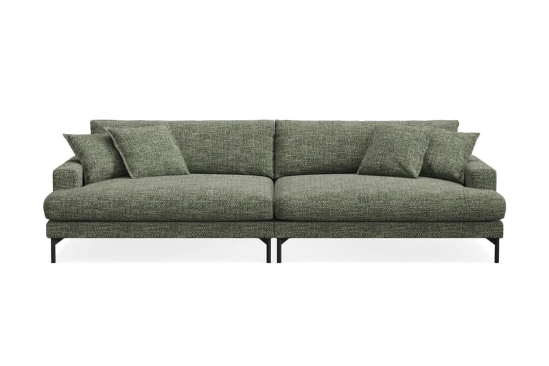 Menard Premium 5-seters Dyp Sofa i Chenille, Grønn