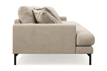 Menard Premium 5-personers dyb sofa i stof - Beige - Møbler - Sofaer