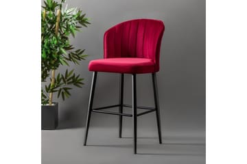 Rubi Bargruppe 52 cm - Rød/Sort - Møbler - Stole & lænestole - Barstole